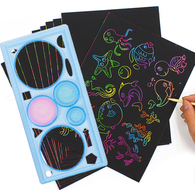 Art Craft Rainbow - Juego de papel para dibujar con
