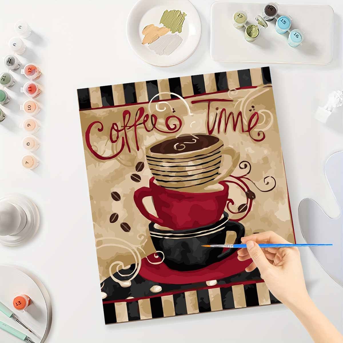 Letter S Art Craft - Kit de pintura por números para