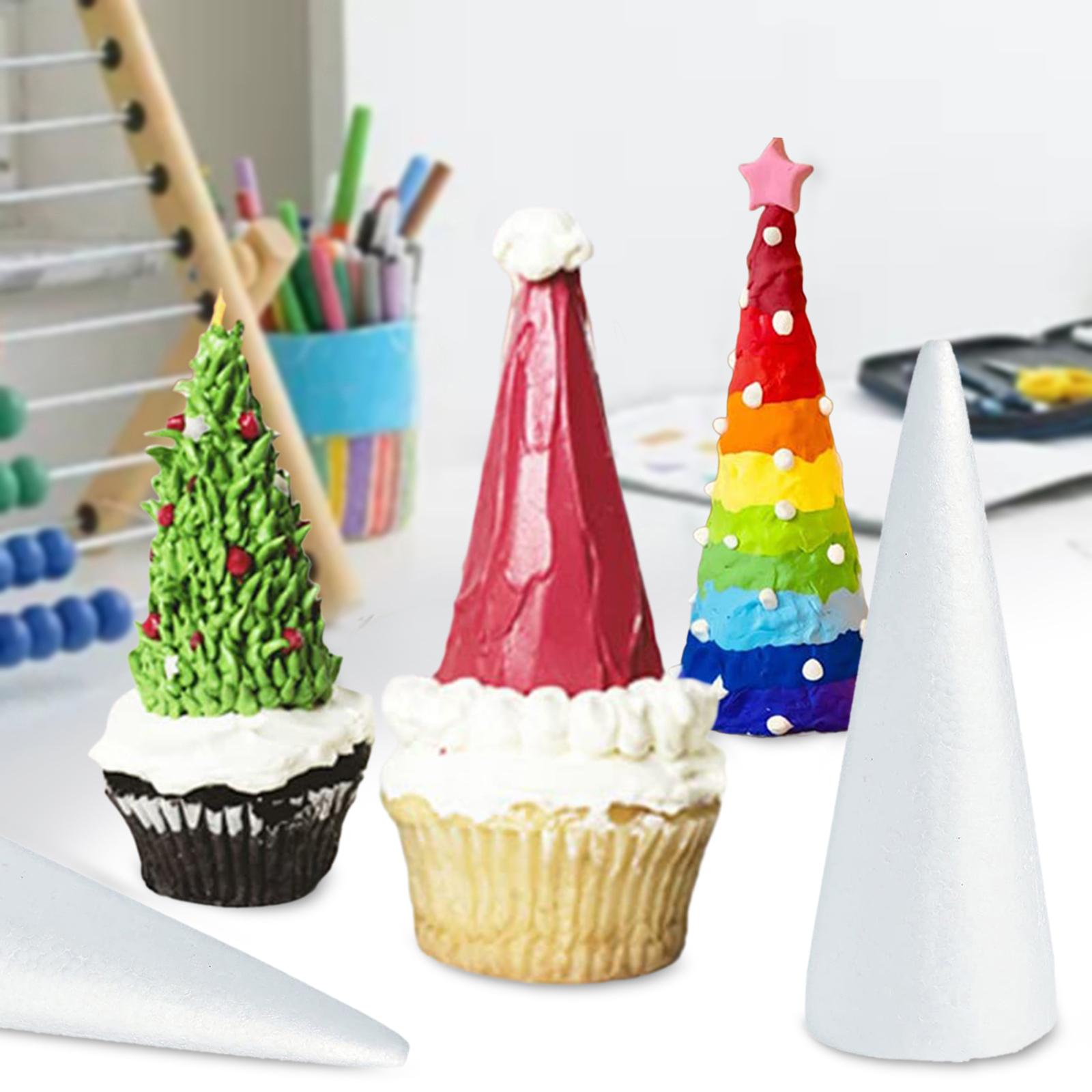 Art Craft For Kids - 30 Conos de Espuma para Manualidades,