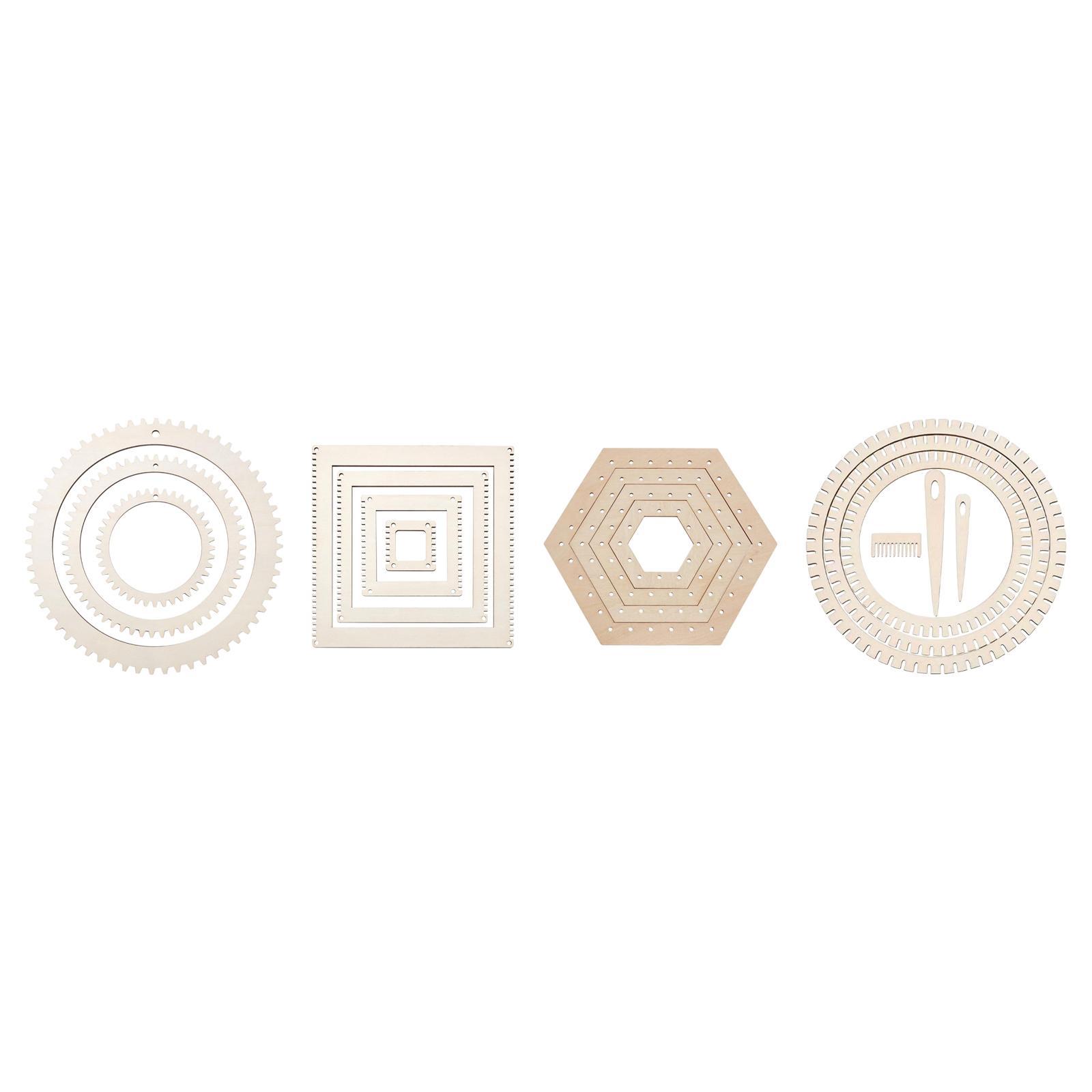 Loom Weaving Frame - Kit de Telar de Madera para