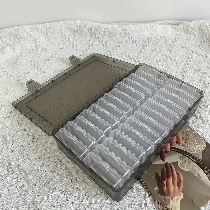 Art Craft Organizer - Caja de almacenamiento artesanal de plástico