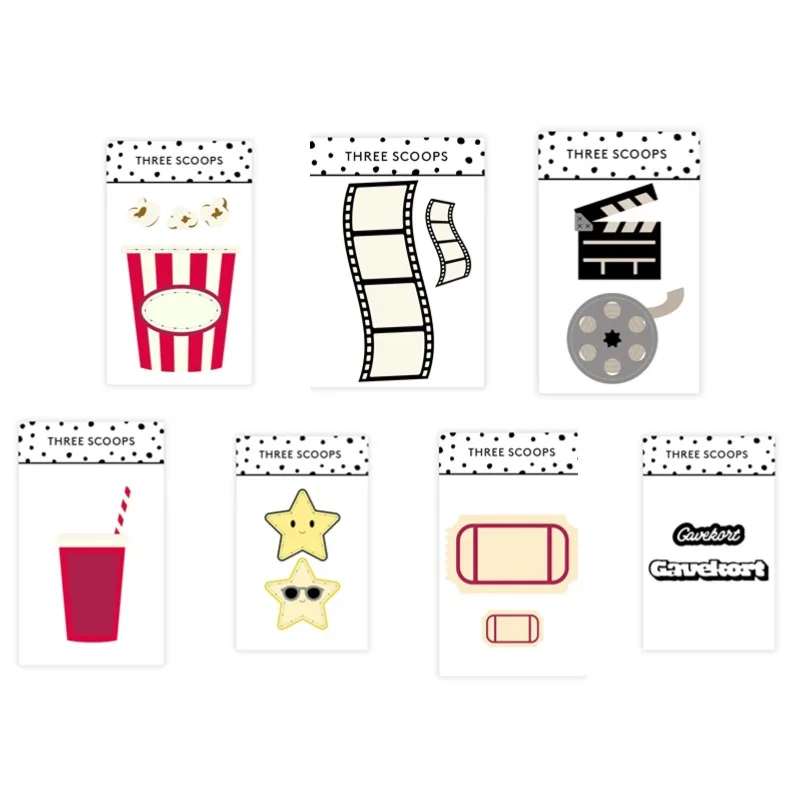 Rubber Stamp Blank - Tazón de café palomitas de maíz