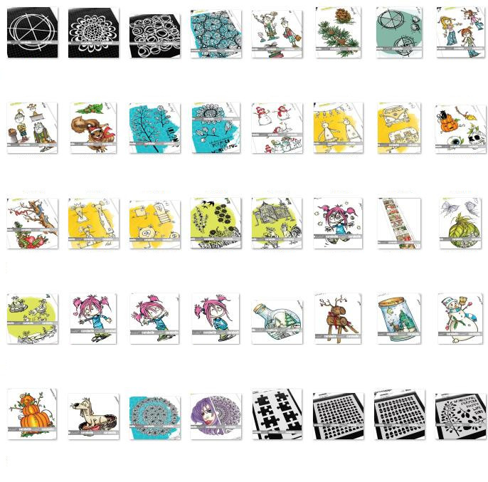 Rubber Stamp Blank - Nuevo sello transparente de muñeco de