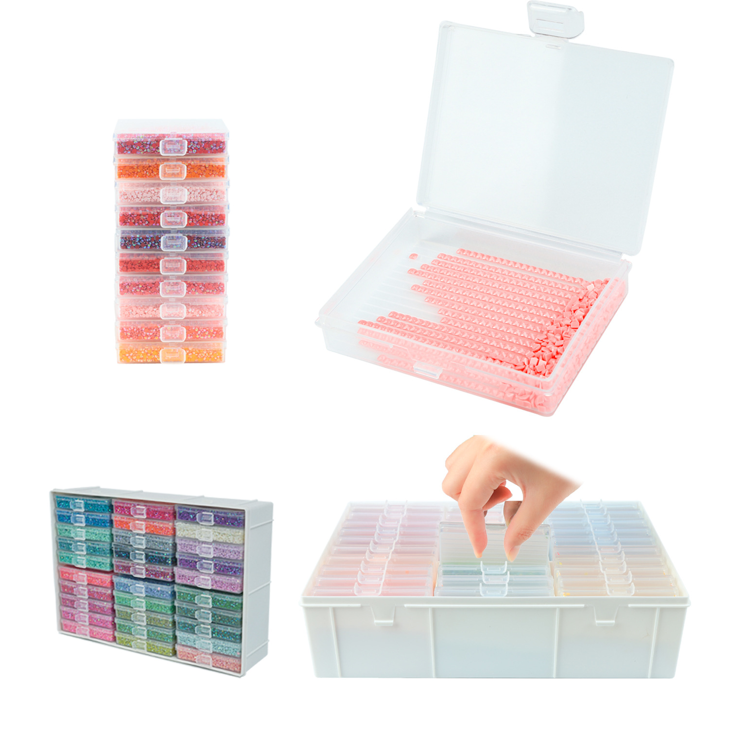 Art Craft Organizer - Juego de bandejas para pintura de
