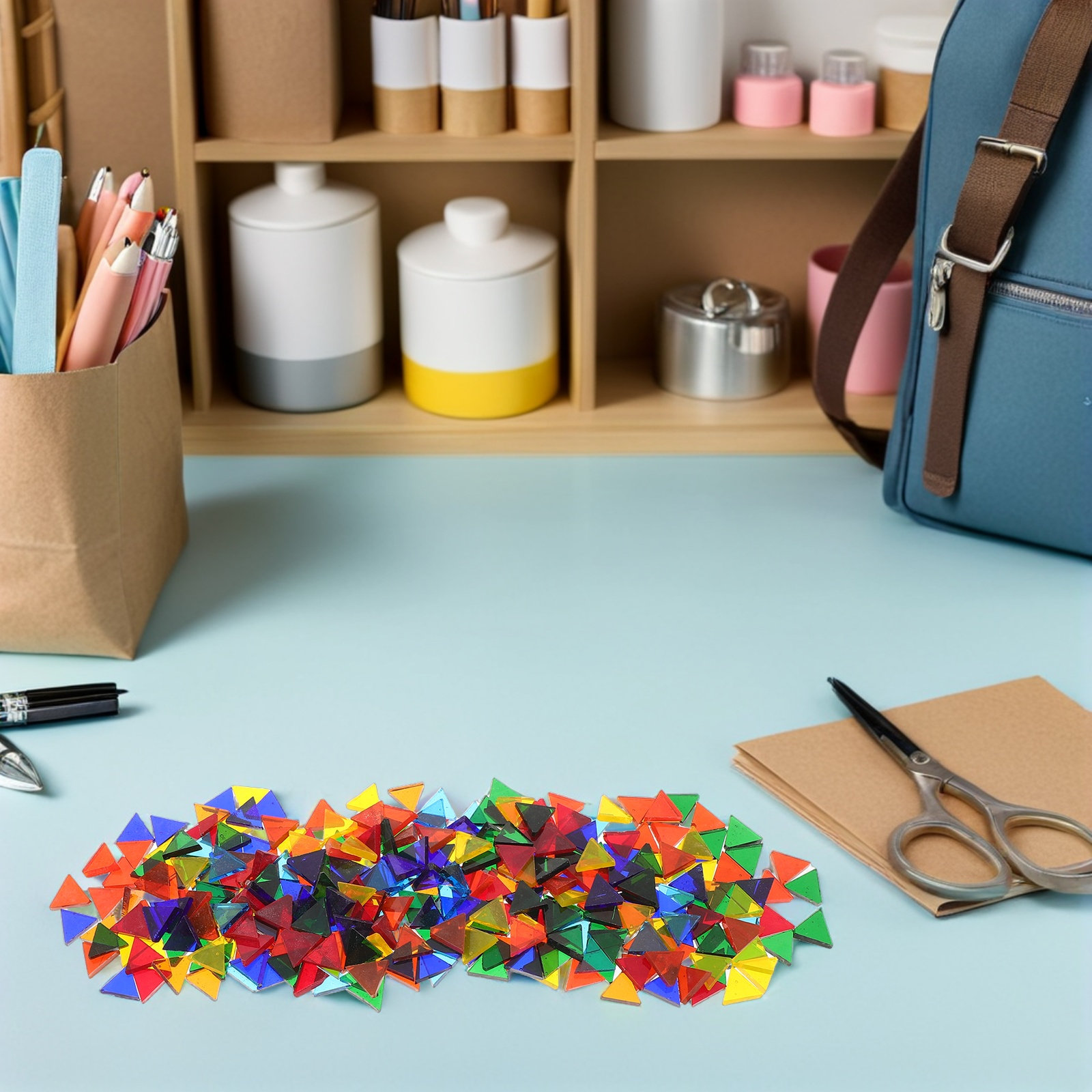 Art Craft Rainbow - 1 Bolsa de piezas de vidrio