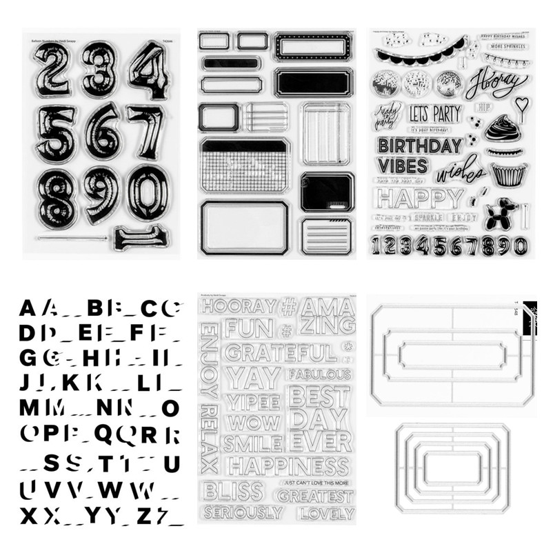 Rubber Stamp Blank - Nuevo sello/sello de silicona transparente de