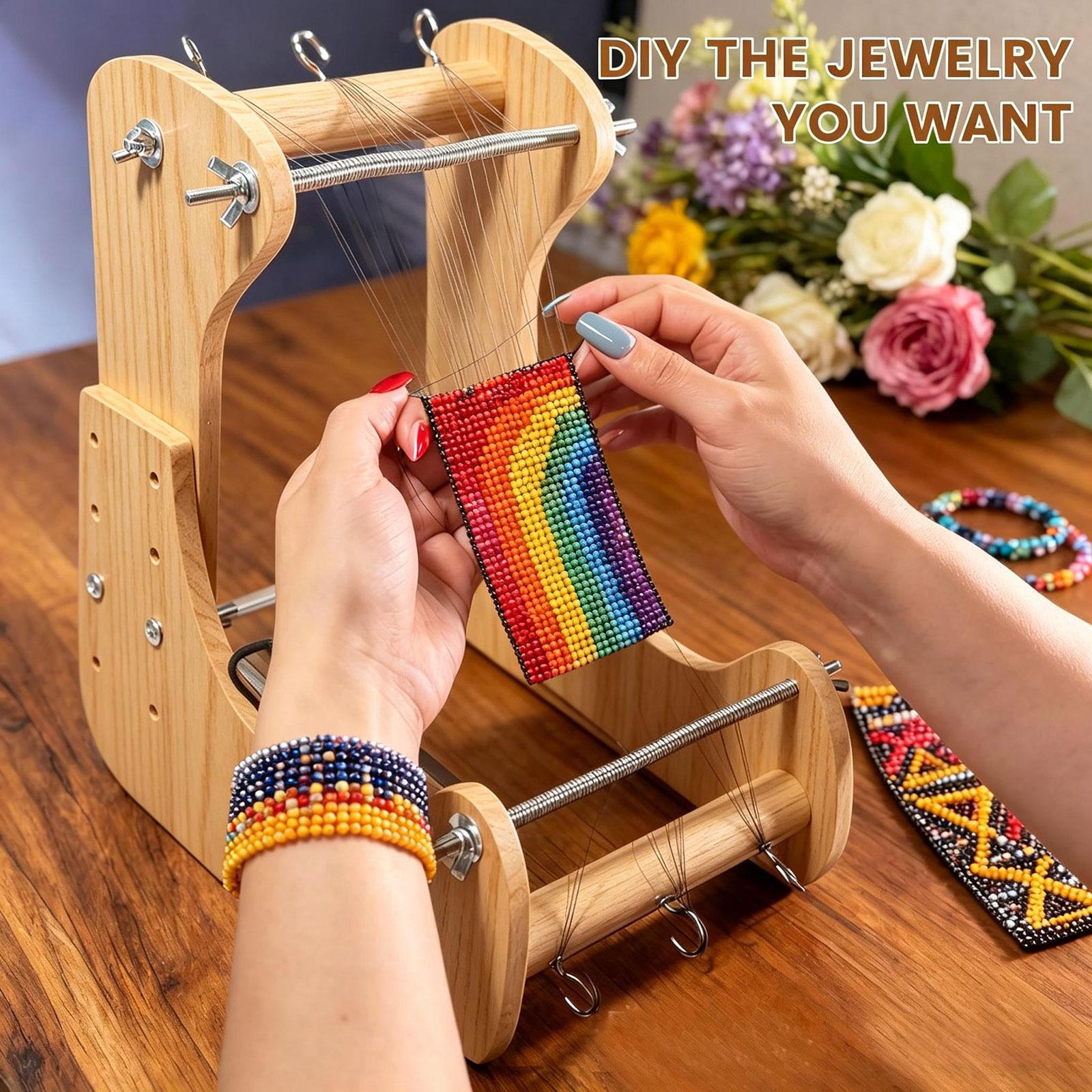 Loom Weaving Frame - Telar de Cuentas Versátil con Marco