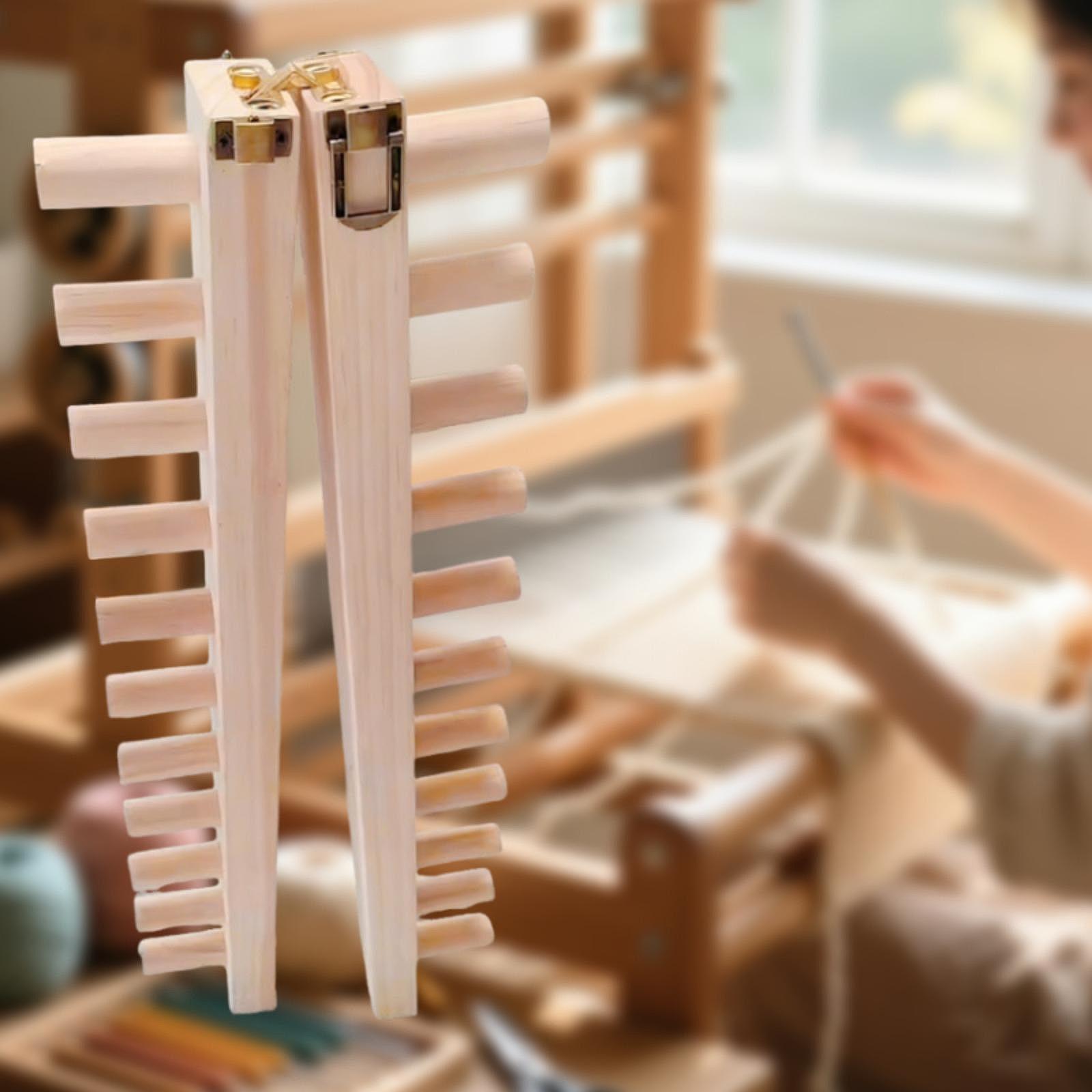 Telar de Madera Grueso para Ma - Loom Weaving Frame reseña y precio