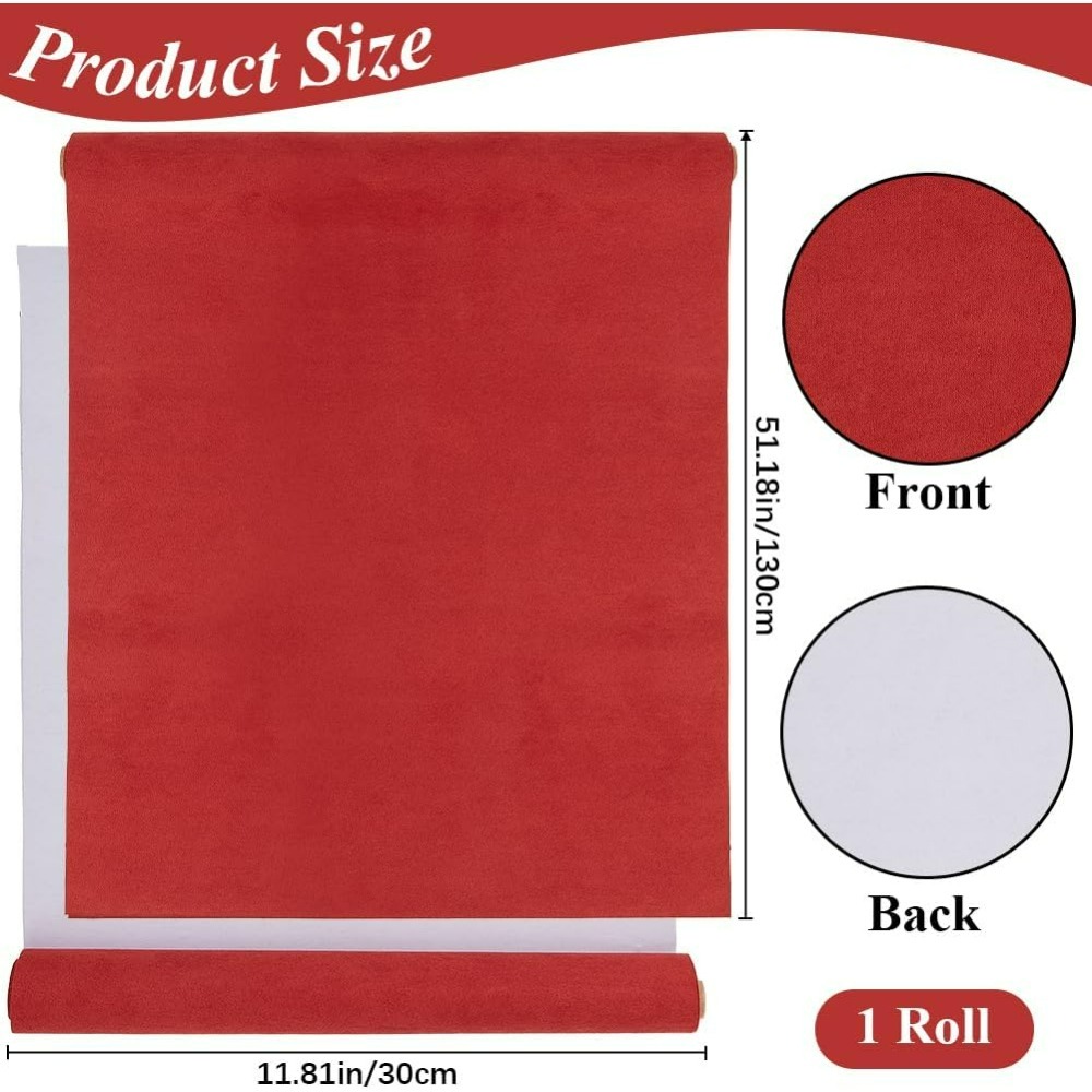 Tela de libro rojo de 51x11,8  - Art Craft Activities reseña y precio
