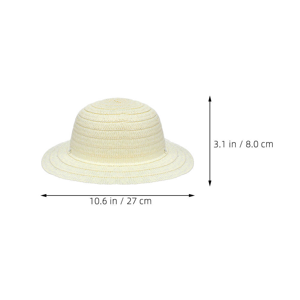 8 sombreros de paja blancos pa - Art Craft Activity reseña y precio