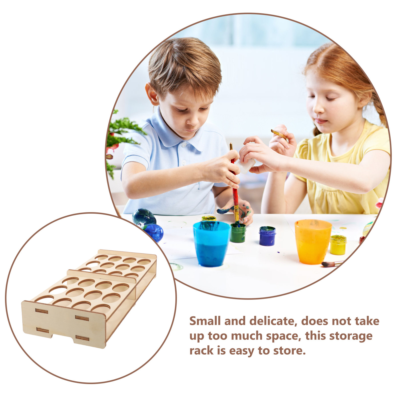 Organizador de madera para gua - Art Craft Organizer reseña y precio