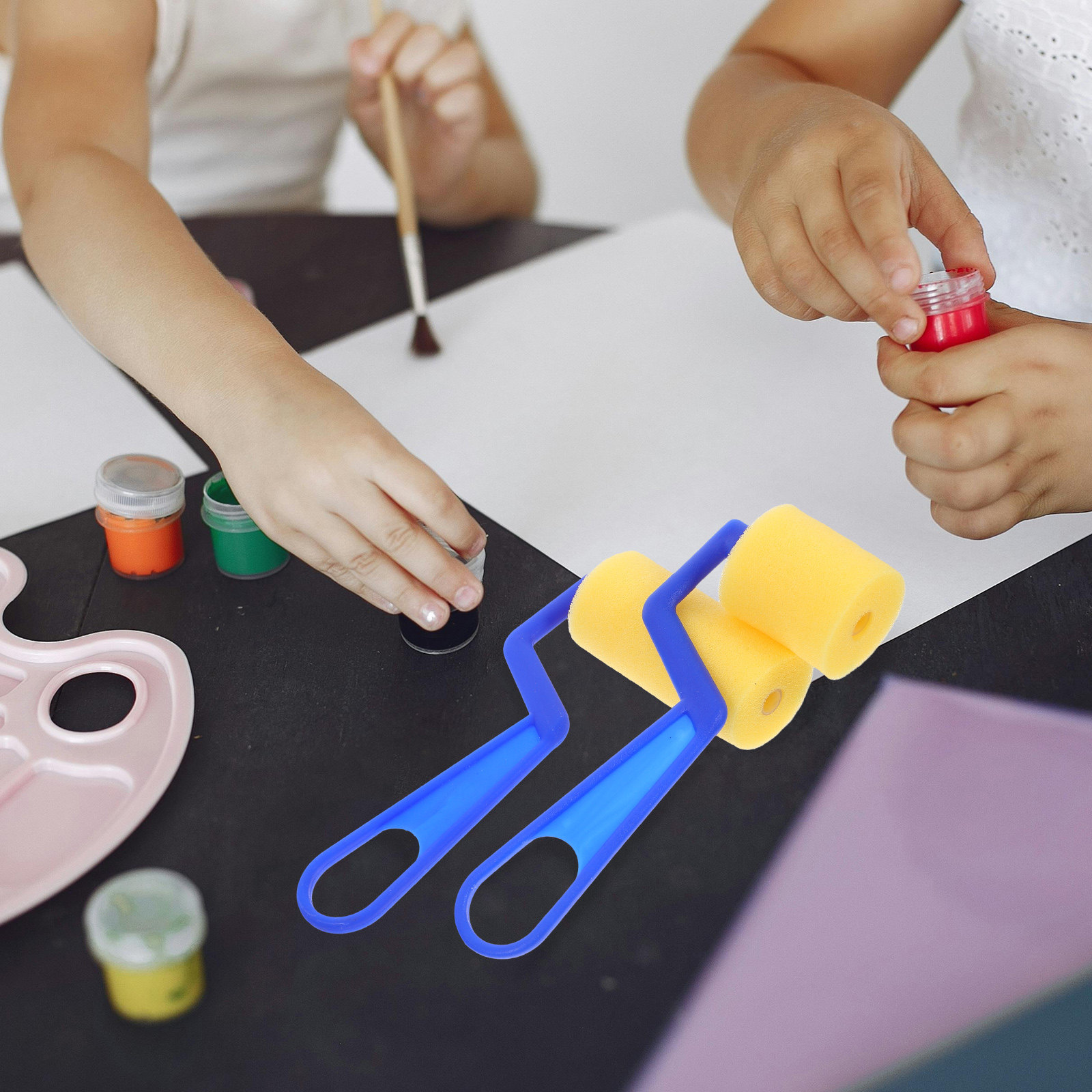 2 piezas de rodillos de esponj - Art Craft Activities reseña y precio