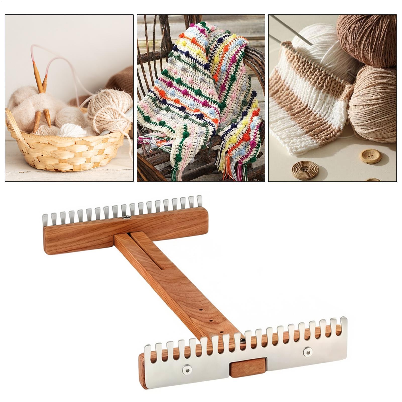 Telar de tejido de madera con  - Loom Weaving Frame reseña y precio