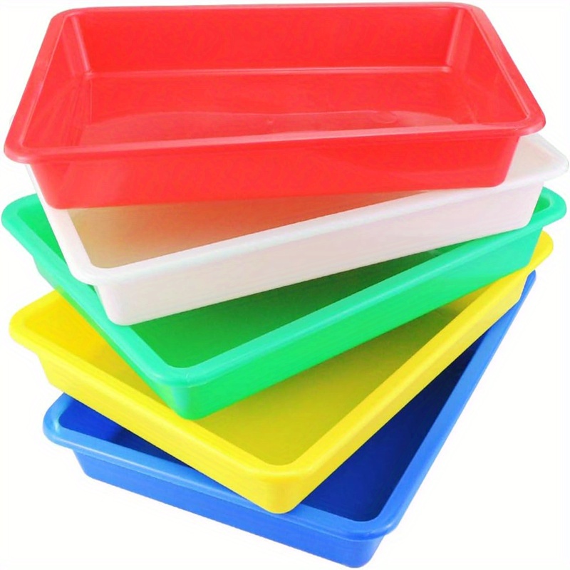 Juego de 5 bandejas de plástic - Art Craft Organizer reseña y precio