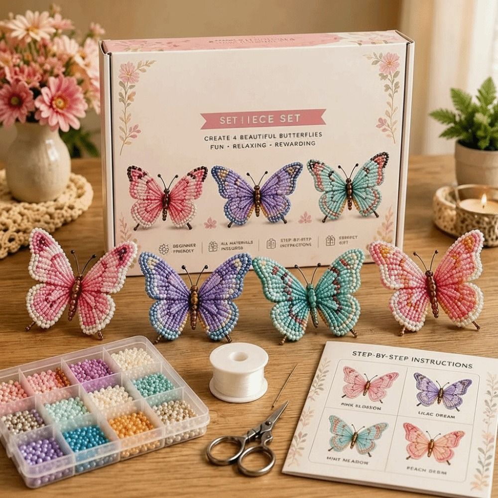 Kit de Cuentas Pequeñas 3D par - Art Craft Activities reseña y precio