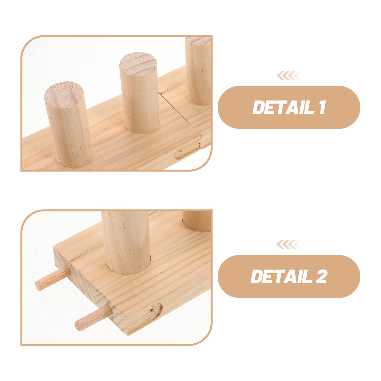 Telar de madera para tejer man - Loom Weaving Frame reseña y precio