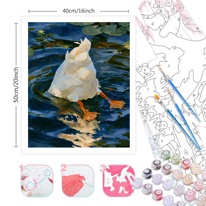 Kit de pintura por números par - Letter S Art Craft reseña y precio