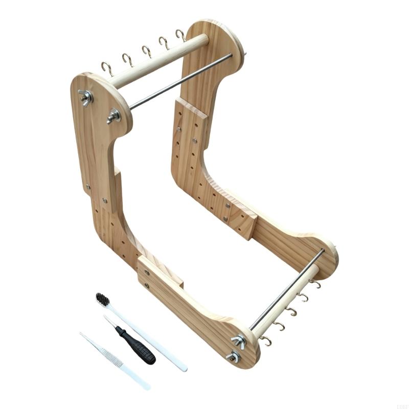 Telar cuentas marco madera aju - Loom Weaving Frame reseña y precio