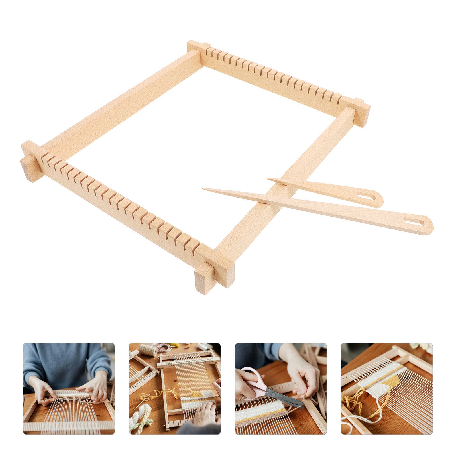 1 juego de herramientas para t - Loom Weaving Frame reseña y precio