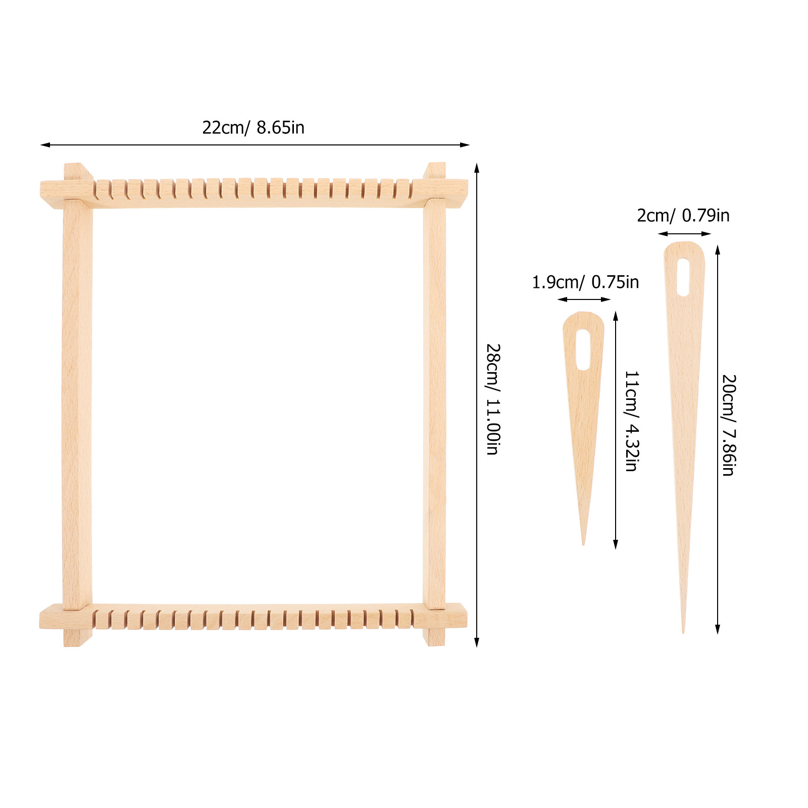 1 juego de herramientas para t - Loom Weaving Frame reseña y precio