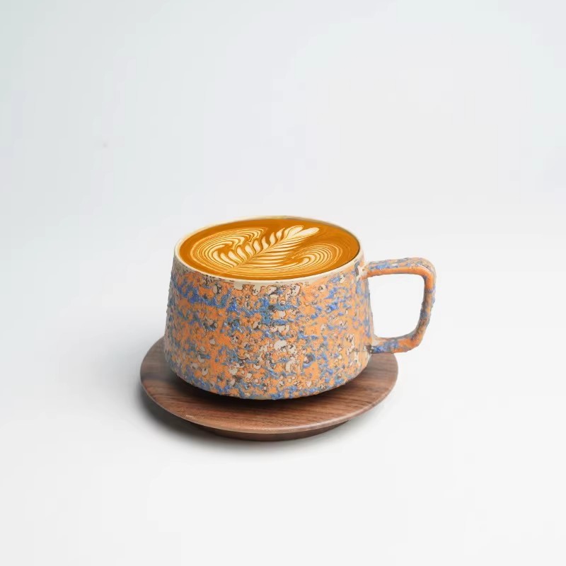 Taza de café con textura de ce - Art And Craft Exclusives reseña y precio