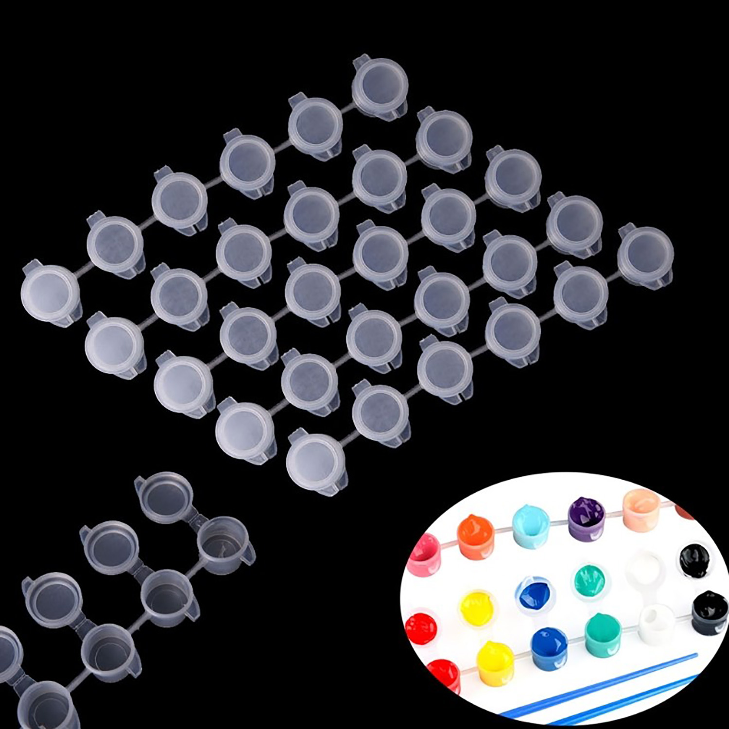 10 tiras, 60pots, tiras de pin - Art Craft Organizer reseña y precio