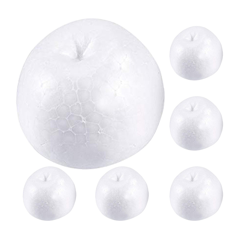 6 piezas de espuma blanca sóli - Art Craft For Kids reseña y precio