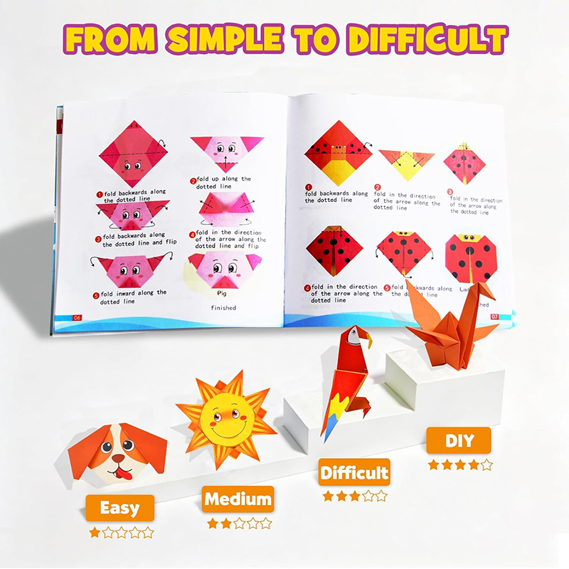 Kits de Papel para Origami, Li - Art Craft Activities reseña y precio