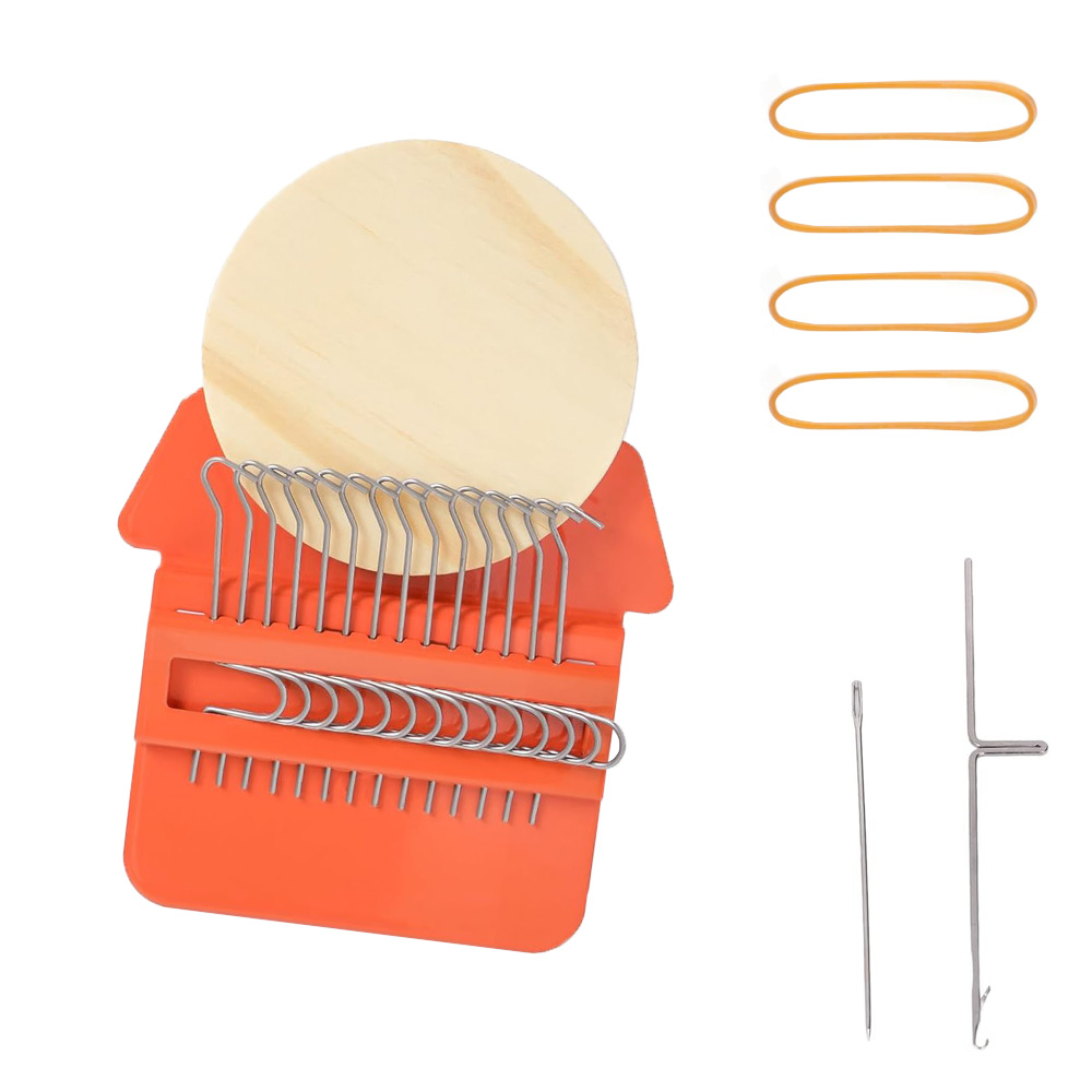 Mini telar de madera para zurc - Loom Weaving Frame reseña y precio