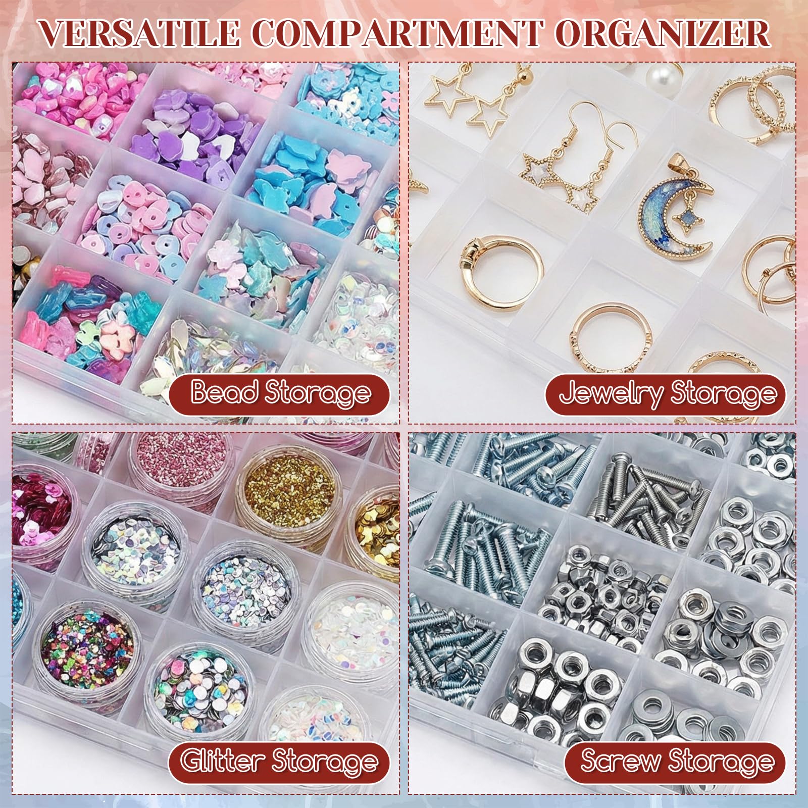 Caja Organizadora de Plástico  - Art Craft Organizer reseña y precio