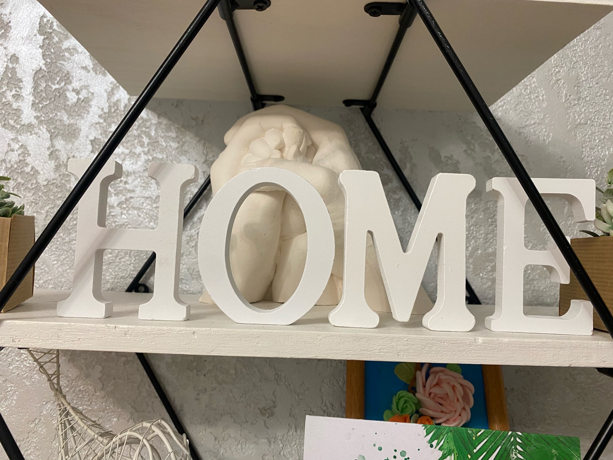 Letras blancas de madera para  - Letter S Art Craft reseña y precio