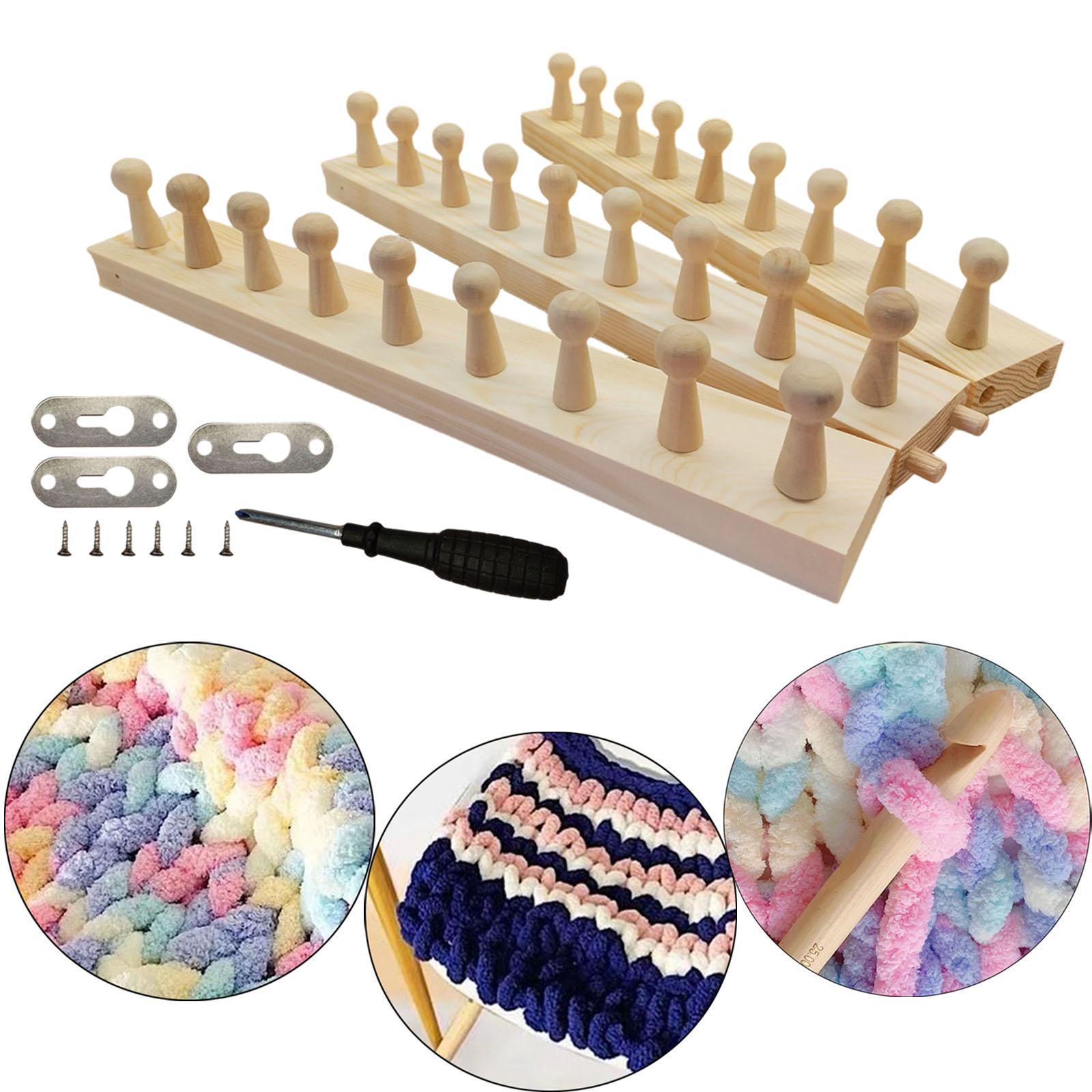 Telar de tejer de manta ajusta - Loom Weaving Frame reseña y precio