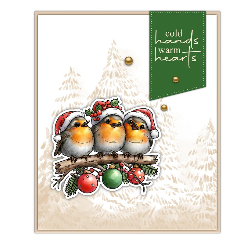 Troqueles de corte de aves gor - Rubber Stamp Blank reseña y precio