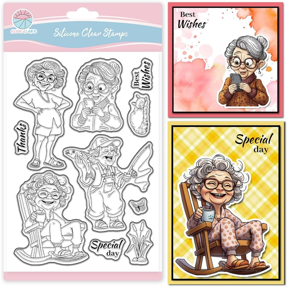 Sellos transparentes sonriente - Rubber Stamp Blank reseña y precio