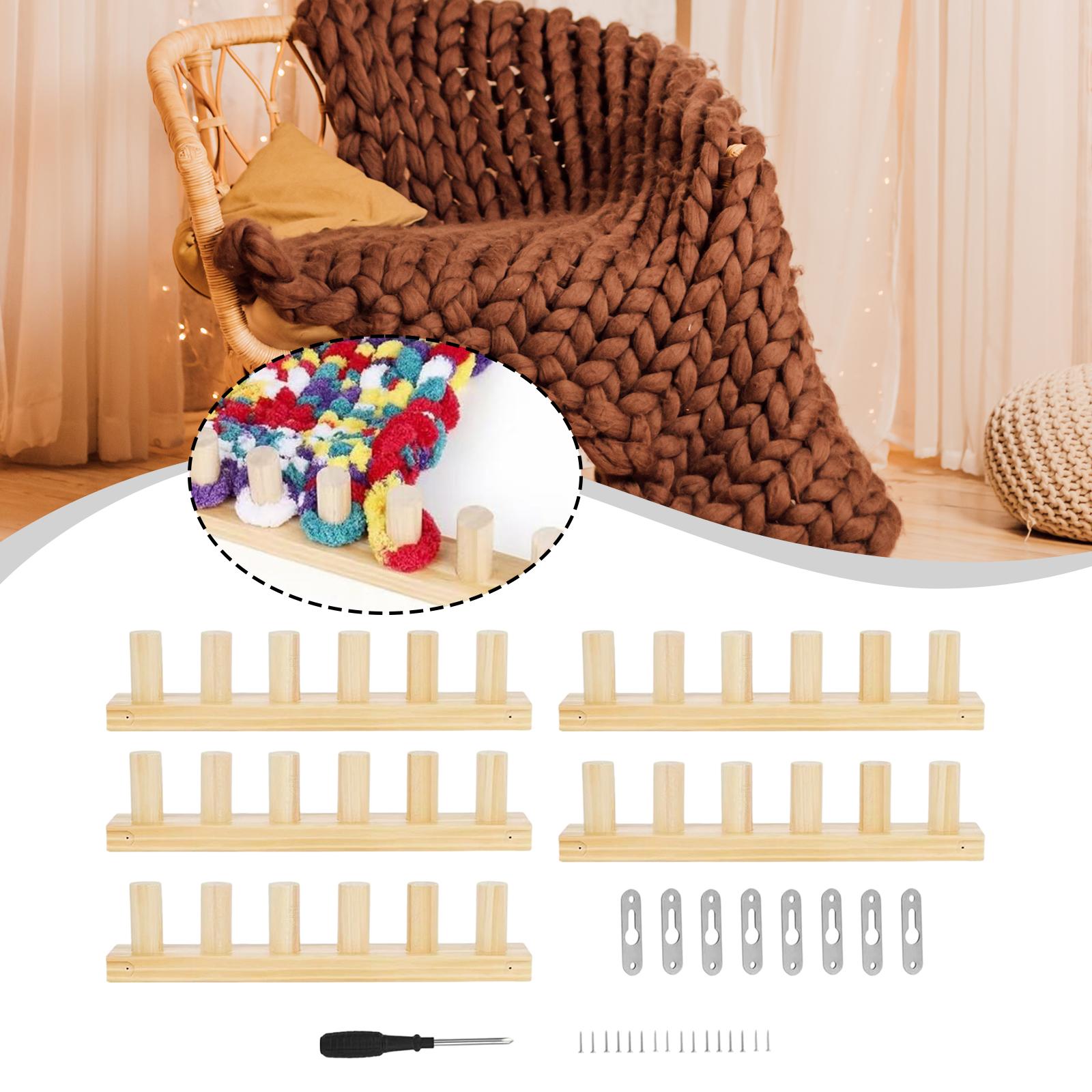 Kit de telar de punto grueso p - Loom Weaving Frame reseña y precio