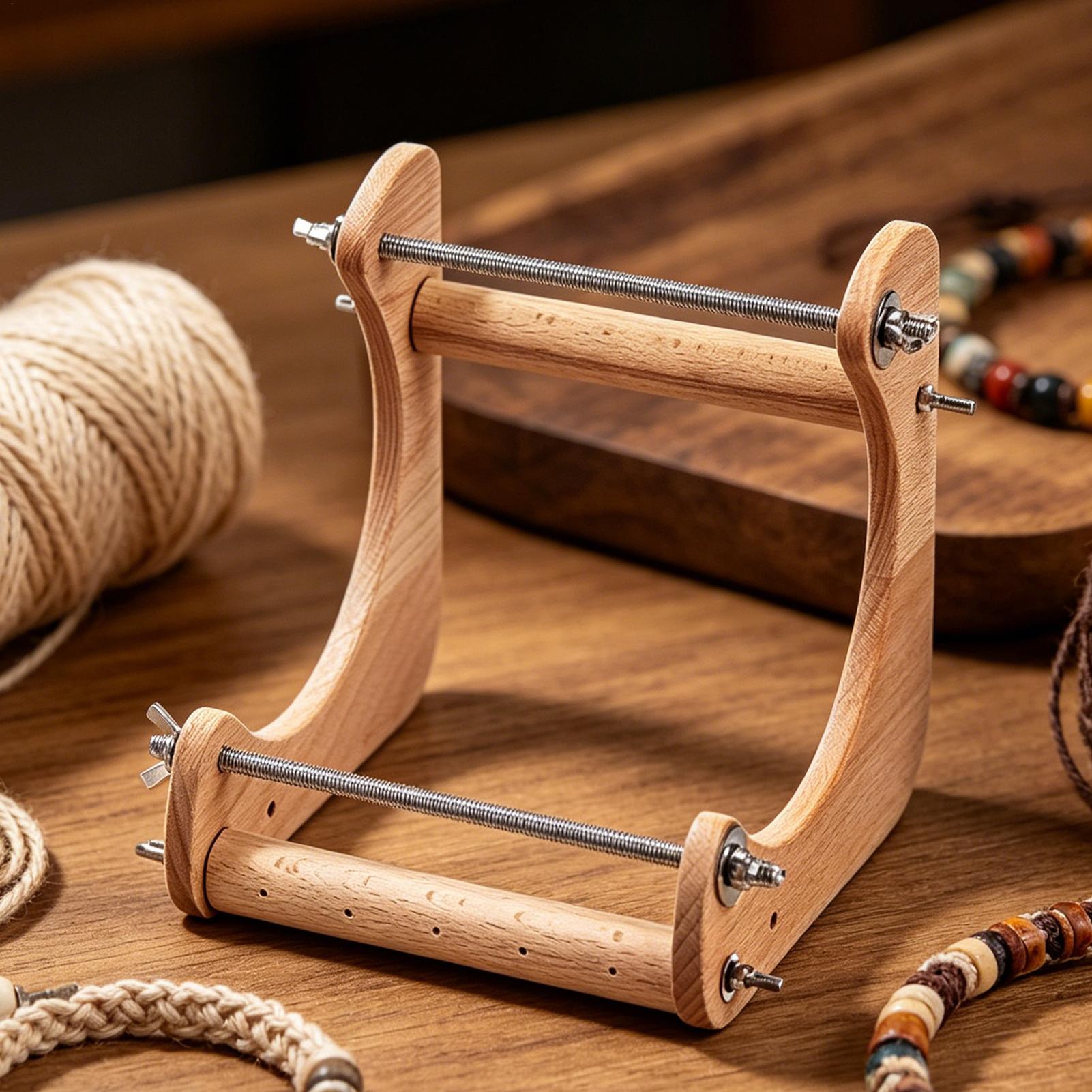1 unidad Telar de madera ajust - Loom Weaving Frame reseña y precio